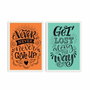 Wallity Juego de 2 Cuadros Decorativos enmarcados 2PBCT-09